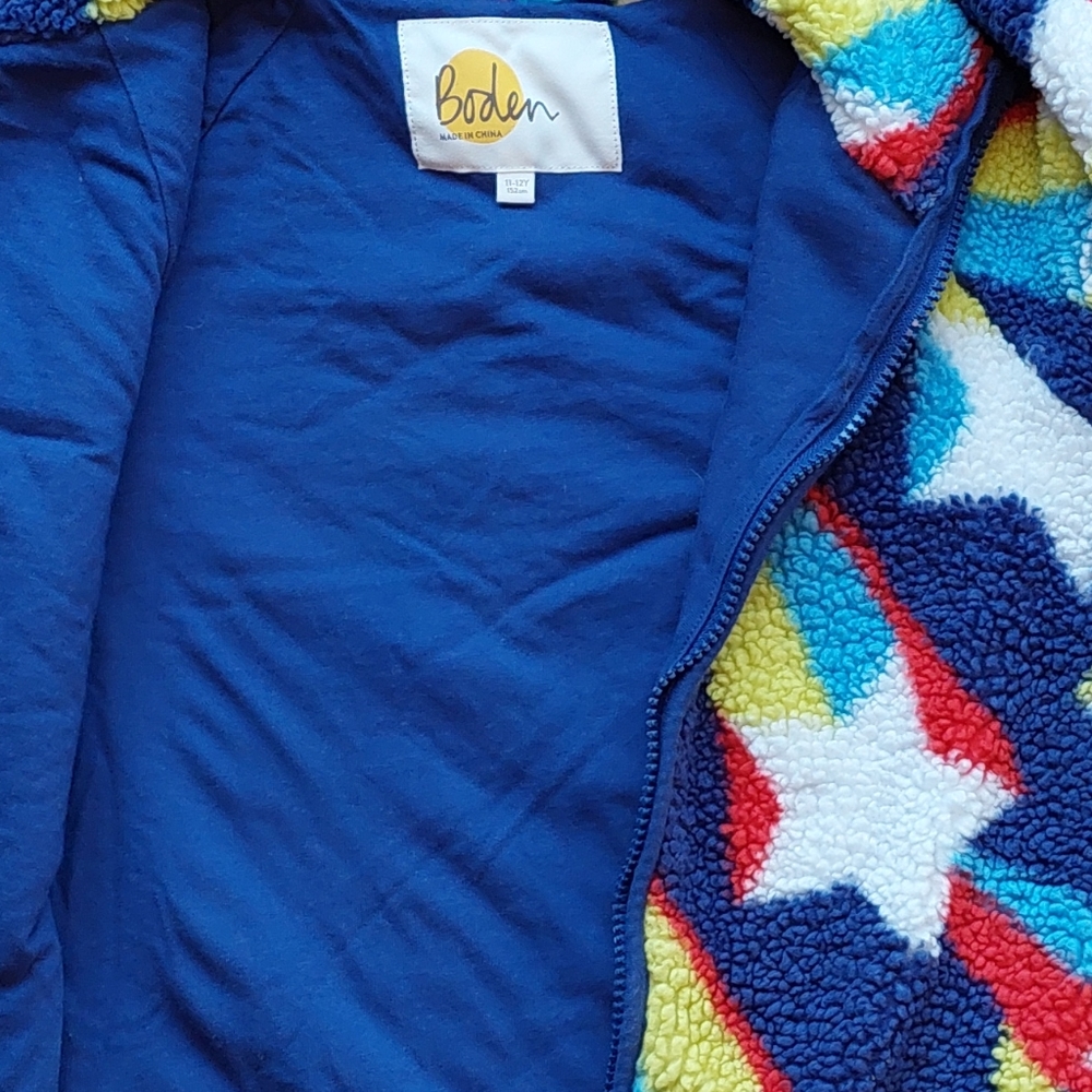 Mini Boden ln/euc star borg coat 11-12 years - Picture 7 of 16